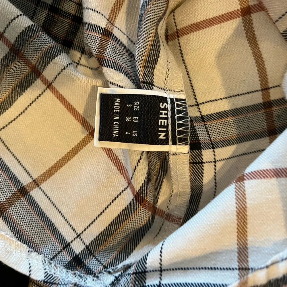 SHEIN plaid flannel shirt